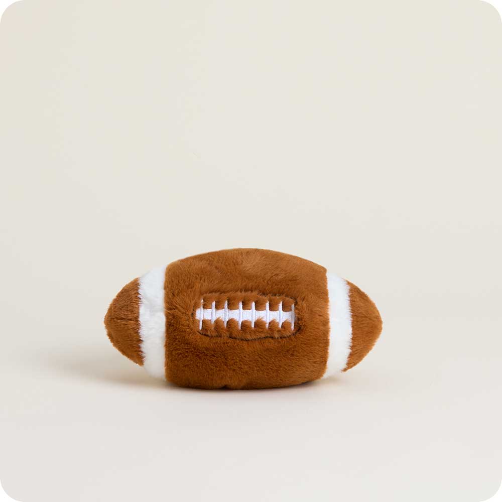 microwavable football stuffed animal junior size warmies