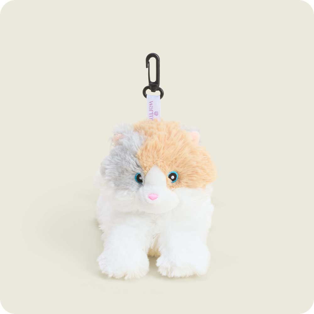 Calico Cat Warmies Bag Charm