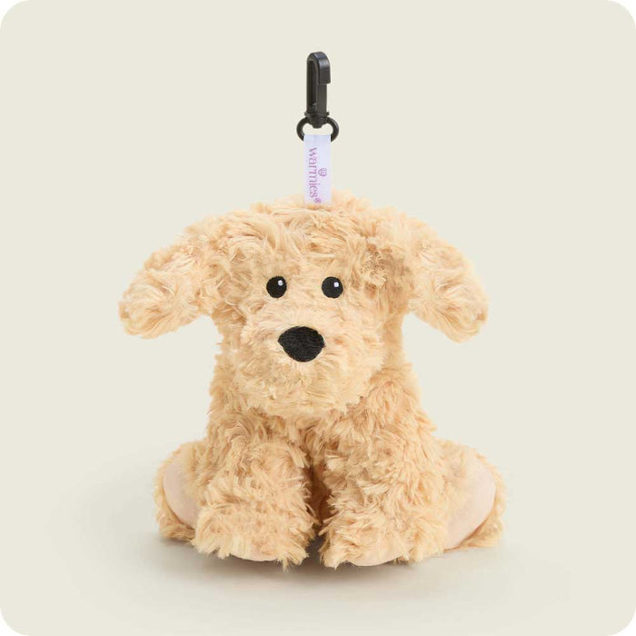 Golden Dog Warmies Bag Charm