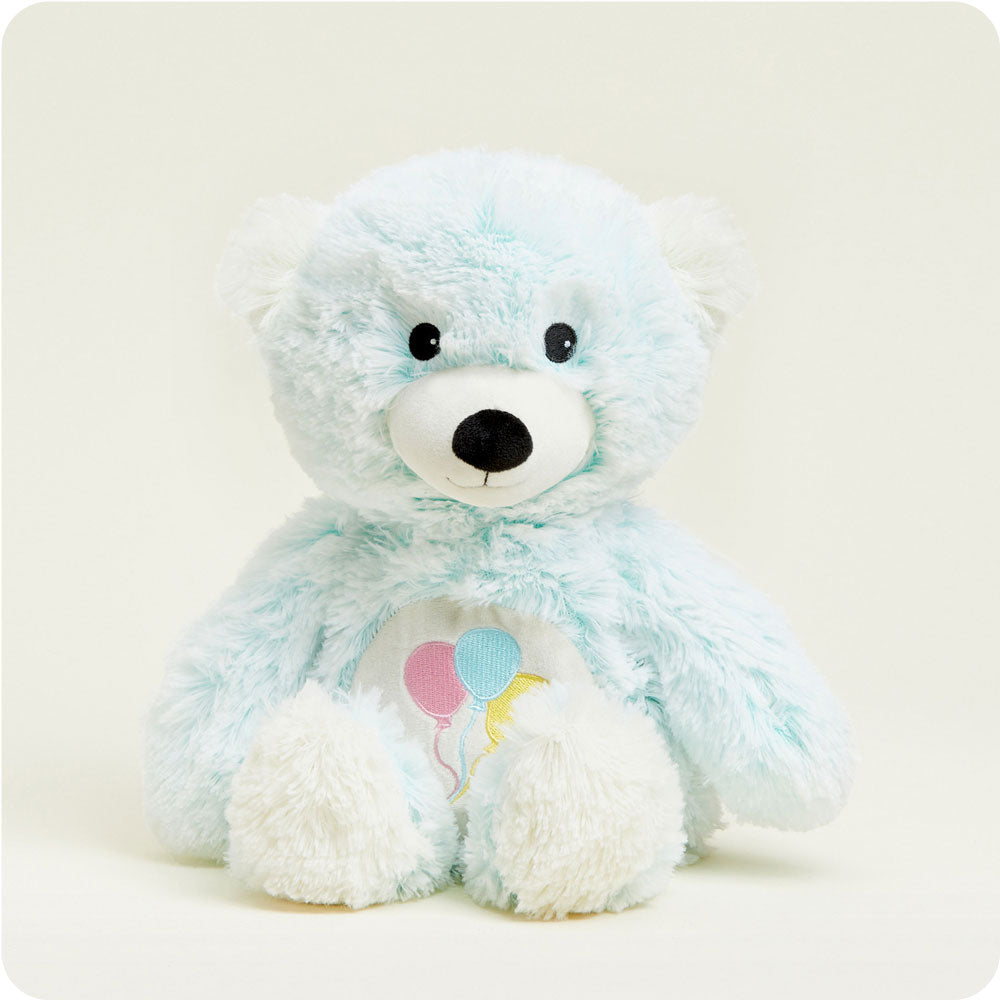 Microwavable Celebration Bear Stuffed Animal Warmies