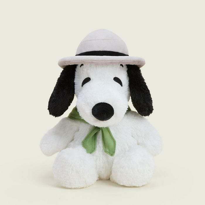 camp snoopy stuffed animal warmies