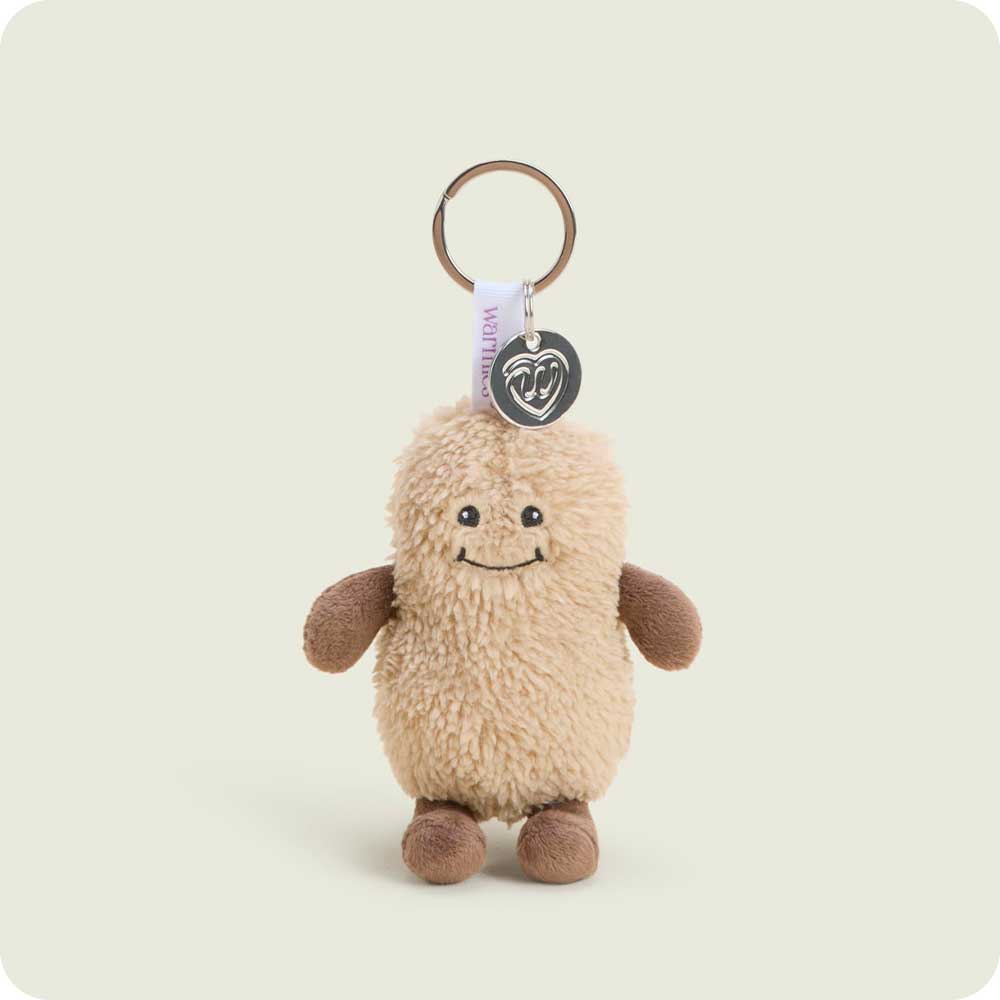 Peanut Warmies Mini Bag Charm