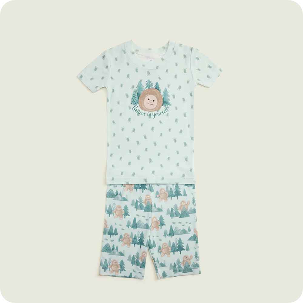 Warmies Bigfoot Shorties Pajamas