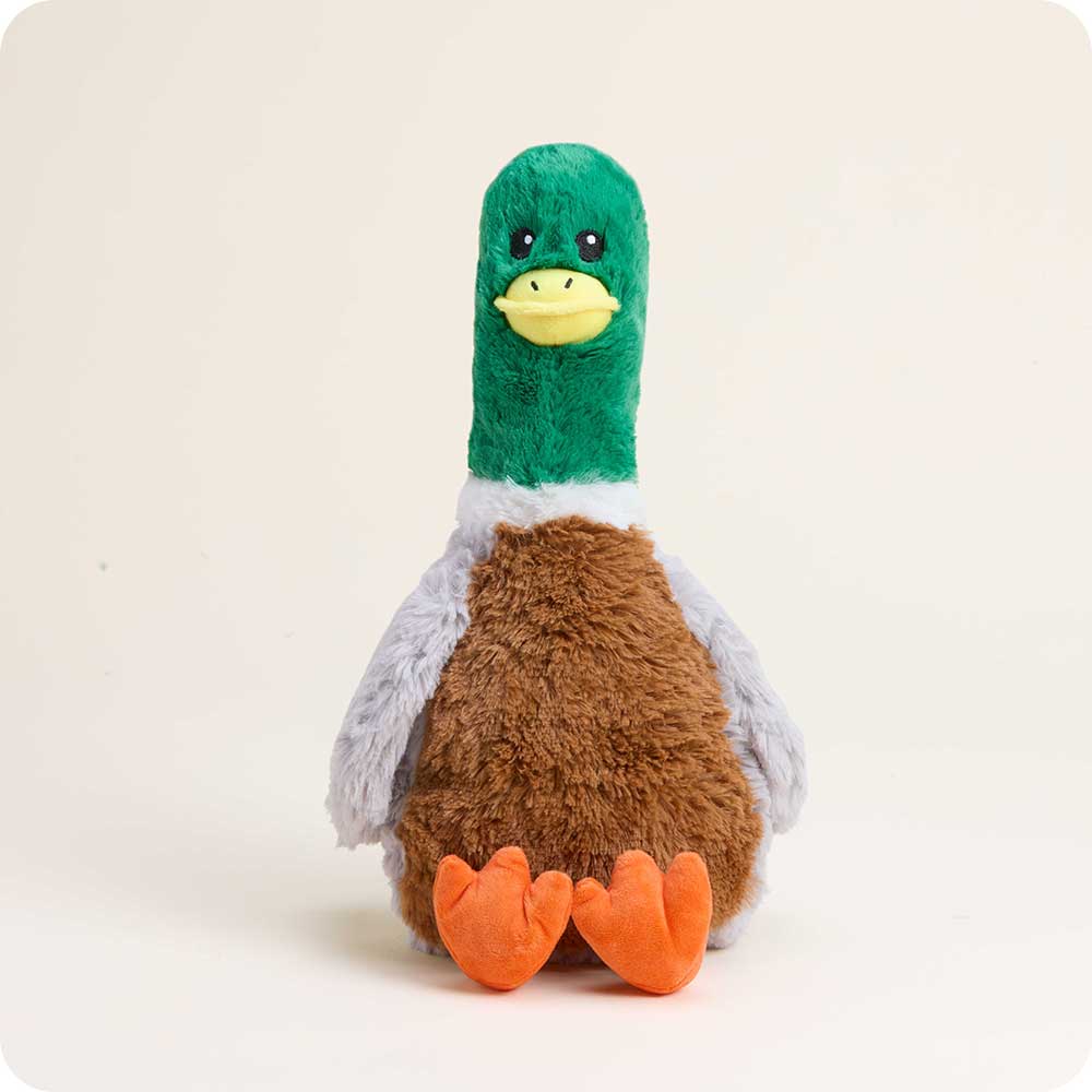 microwavable mallard pet toy warmies