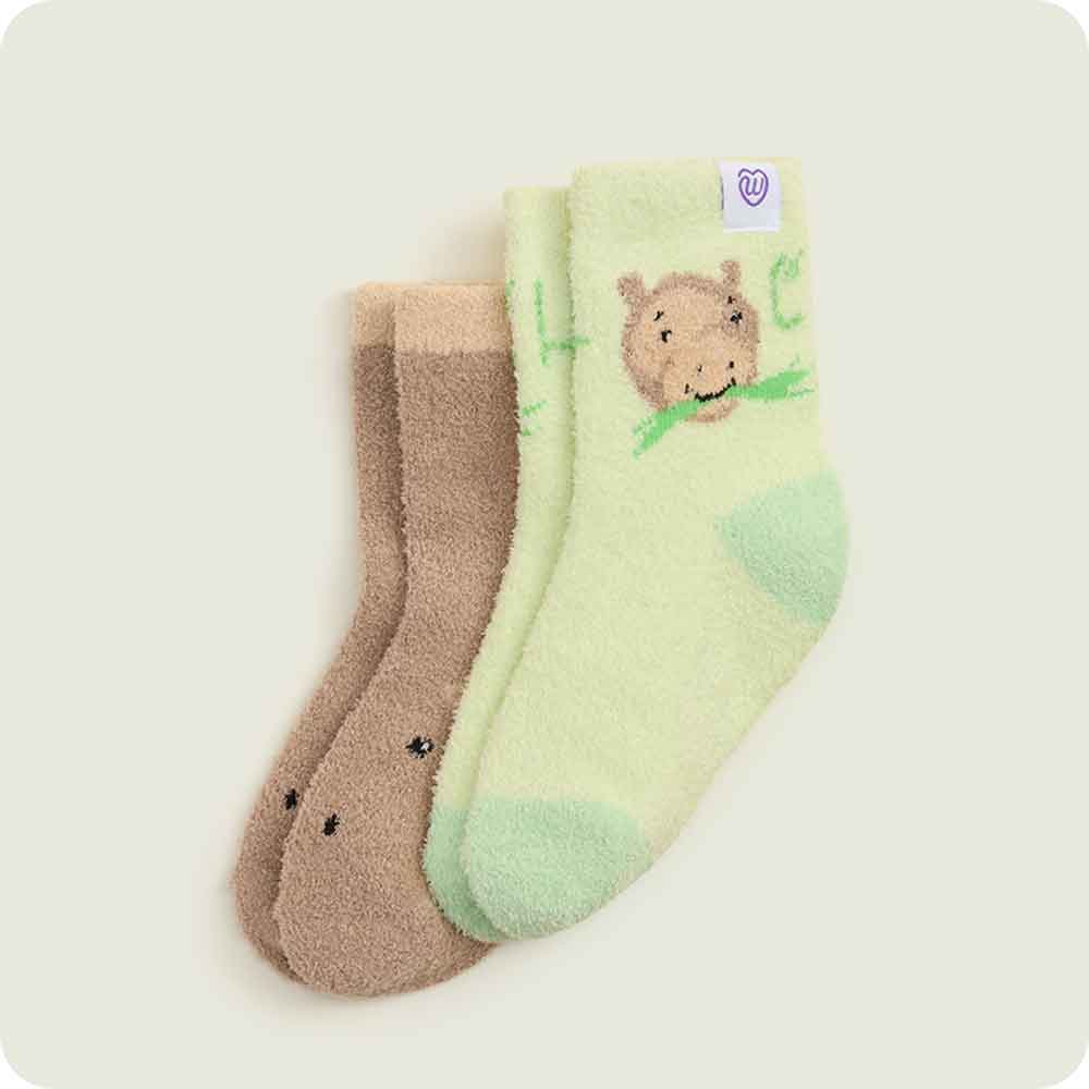 warmies Capybara Crew Sock Set