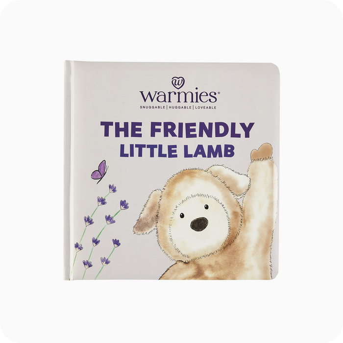  The Friendly Little Lamb Board Book - Warmies USA