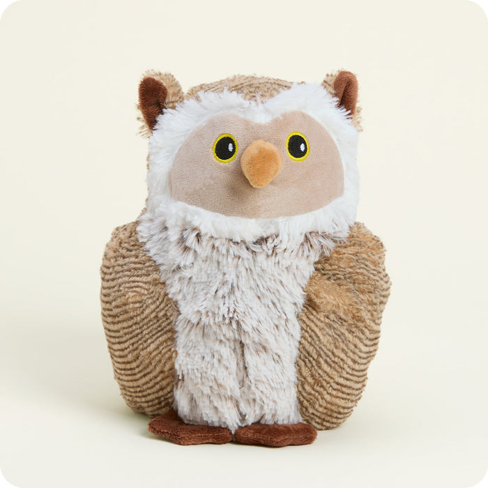 Owl Warmies plush front view